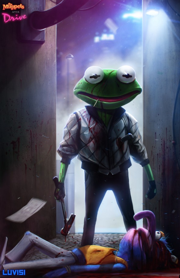 kermit___drive___by_danluvisiart-d67a4ht